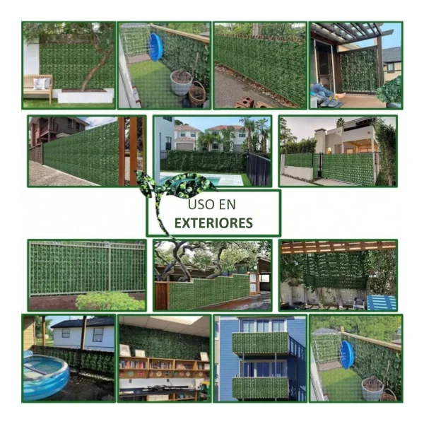 Jardin Vertical Artificial Muro Verde Panel 6m2