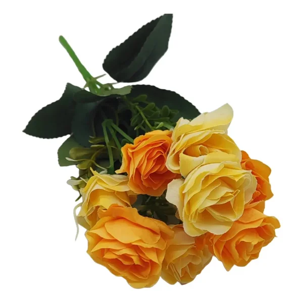Ramo De Rosas Flores Artificiales Decoracion X1