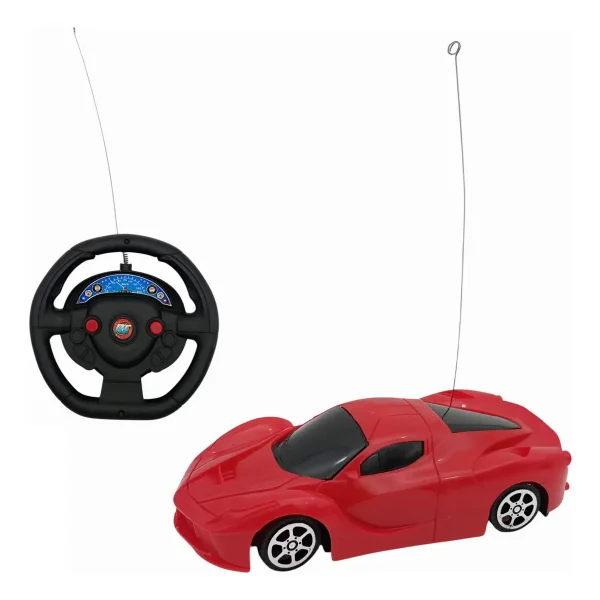 Auto De Carrera Deportivo A Control Remoto Radio Escala 1:24