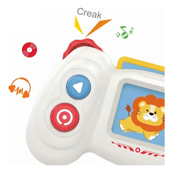 Control Interactivo Didactico Sonidos Niños 2-4 Años Blanco