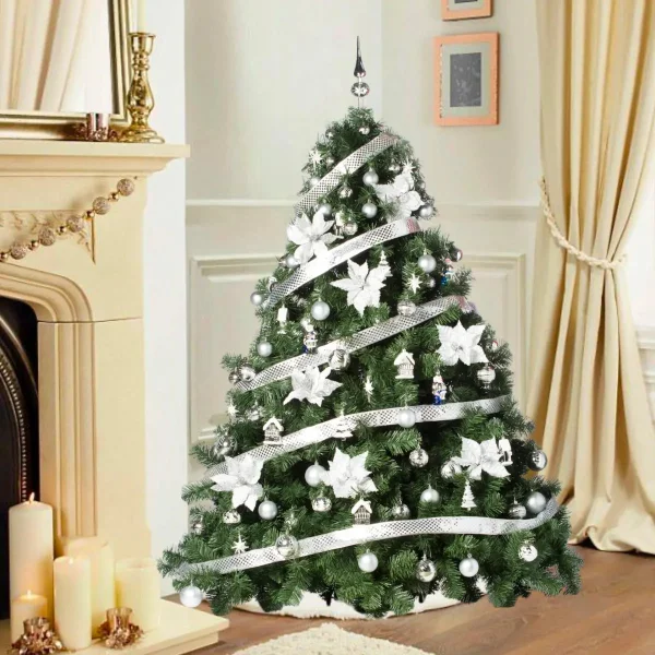 Arbol de Navidad Extra Lujo Patagonia 1.80mts Con Adornos X72