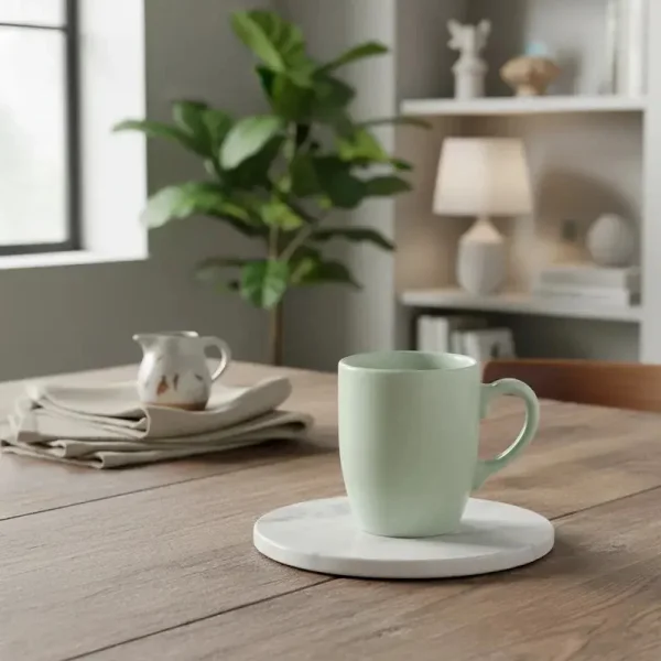 Taza De Cerámica Cónica Jarro Mug 300ml