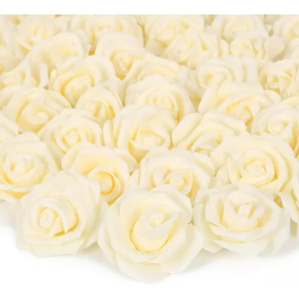 Mini Rosas Flores Artificiales Decoracion Pack X250