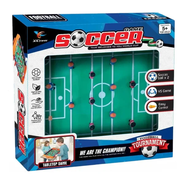 Metegol Infantil De Mesa Con 2 Pelotas