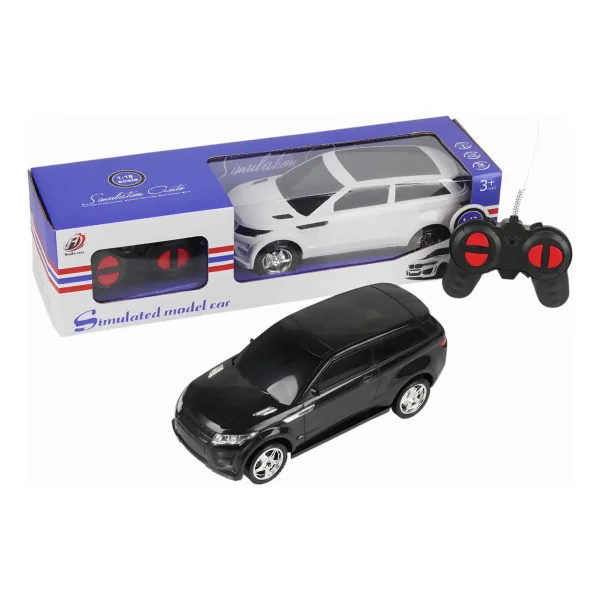 Auto Sport A Radio Control Remoto Land Rover Escala 1:18 Blanco Deportivo De Carrera