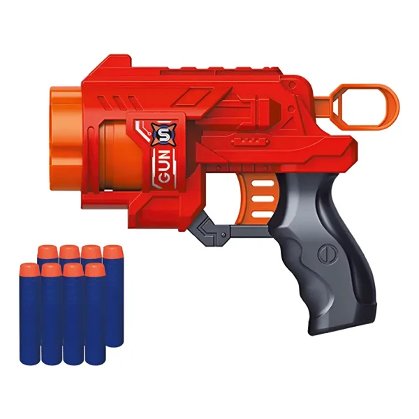 Pistola Lanza Dardos Mini Simil Nerf