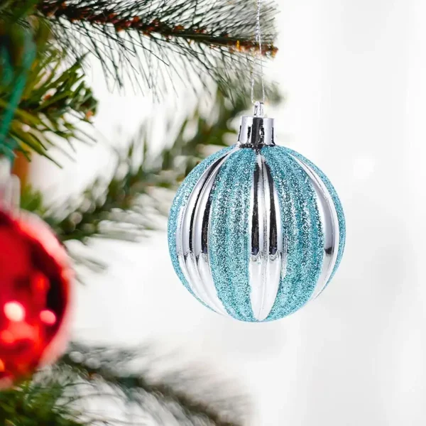 Navidad Adornos Bolas Navideñas Decoradas 6cm X72 Piezas