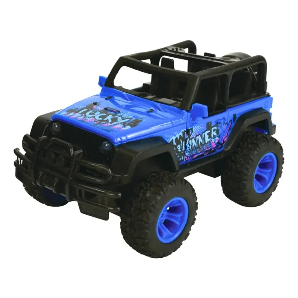 Auto A Friccion Camioneta Off Road 4x4 Luces Sonidos