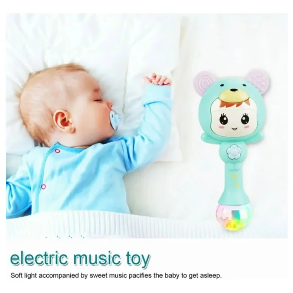 Sonajero Musical Bebe Maraca Con Luz Y Sonidos