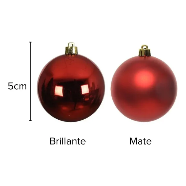 Adornos Navideños Set Bolas De Navidad 5cm X160 Unidades