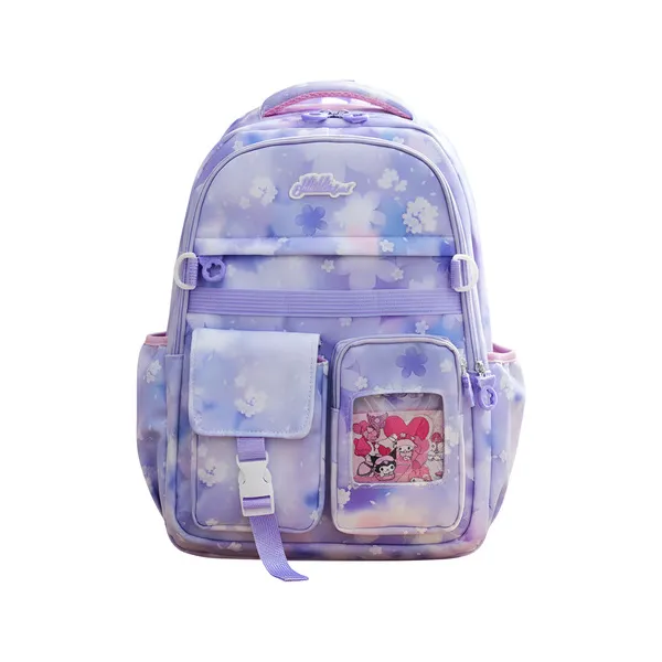 Mochila Escolar Colegio Infantil Nena Kawaii Reforzada