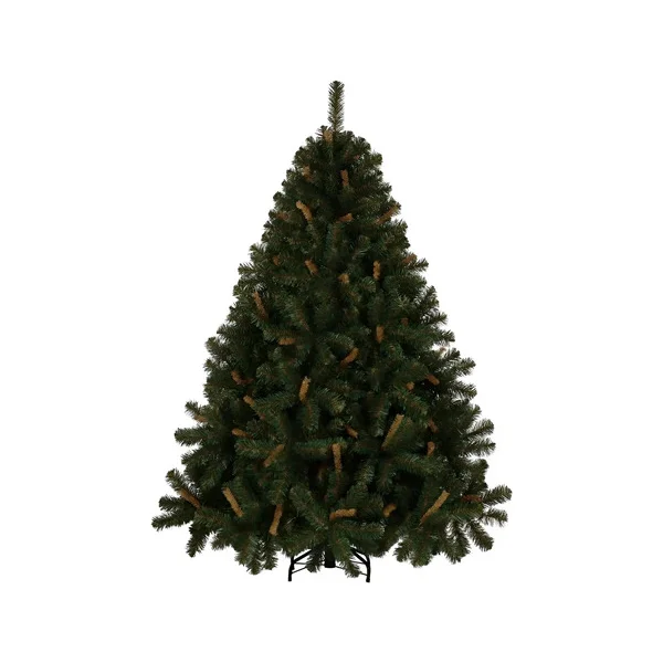 Arbol De Navidad Verde Alpino 1.5mts Base Metalica