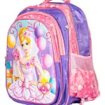 Mochila Carrito Espalda Escolar 2 En 1 Canopla Lunchera Luz