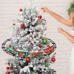 Set Tren Colgante Navideño Para Árbol De Navidad
