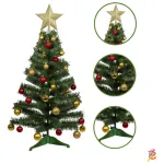 Arbol De Navidad Decorado Arbolito 1.20m Pino Carioca