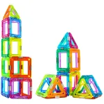 Bloques Magneticos Con Imanes Didacticos 60 Piezas