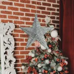 Adorno Navideño Estrella Colgante 30cm Decoración Navidad