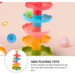 Tobogán De Pelotas Juguete Para Bebes Primera Infancia Color Multicolor