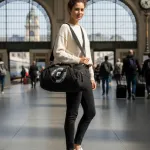 Bolso De Mano Urbano Canvas Viaje Deporte Escolar