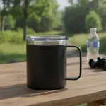 Vaso Térmico Taza De Acero Inoxidable Con Tapa 360ml