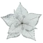 Flor 20cm Para Arbol De Navidad Adornos Decoracion