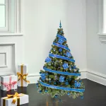 Arbol De Navidad Tronador Lujo 2,10mts Con Adornos Kit X60