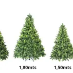 Arbol De Navidad Fabesa Pino Natural 2.10mts Super Real