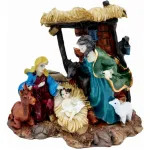 Pesebre Navideño Cerámica Artesanal Adorno Nacimiento