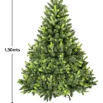 Arbol De Navidad Fabesa Pino Natural 1.30mts Super Real