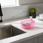 Dispenser Detergente Esponja Incluida Organizador De Cocina