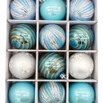 Navidad Adornos Bolas Navideñas Decoradas 6cm X24 Piezas