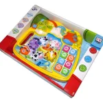 Piano Teclado Musical Animales Juguete Con Luz Y Sonido