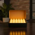Pack X24 Velita Luz Led Calida Pilas Incluidas Decoracion