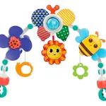 Móvil Para Bebés Love 4090 Cuna Musical Multiuso Encastre Universal Color Bichitos