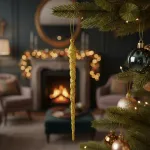 Adorno Colgante Navideño Decoración Bastones De Caramelo X3