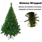 Arbol De Navidad Tronador Lujo 1,50mts Con Adornos Kit X40