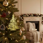 Adorno Colgante Arbolito De Navidad Decoración Navideño X5