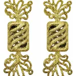 Adorno Navideño Caramelo Colgante X2 Decoración Para Arbol