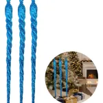 Adorno Colgante Navideño Decoración Bastones De Caramelo X3