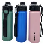 Botella De Acero Inoxidable 750ml A Rosca Con Pico Y Manija