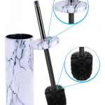 Cepillo Escobilla De Baño Inodoro Limpieza Simil Marmol