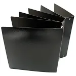 Carpeta Escolar N°3 Avios 3 Anillos 3x40 Fibra Negra