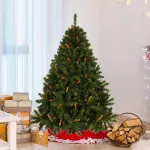 Fabesa S.a. Árbol De Navidad Alpino 1.8mts Base Metálica Color Verde