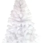 Árbol De Navidad Tradicional Expreso Polar Tronador De Lujo De 150cm Blanco