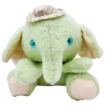 Peluche Elefante Con Gorro Bebe Muñeco Suave Infantil 20cm