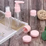 Kit Neceser Frascos De Viaje Avión Envases Recargables X6