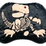 Dinosaurio Control Remoto Expreso Polar Luces Sonidos Marrón Claro