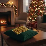 Adorno Decoración Árbol De Navidad Campana Colgante X12