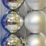 Adornos Navideños Set Bolas De Navidad 7cm X60 Unidades