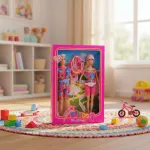 Muñeca Con Accesorios De Moda Para Colección Y Juego
